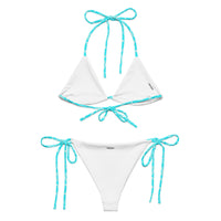 STRING BIKINI SET ECO - GARDEN PARTY LIGHT BLUE