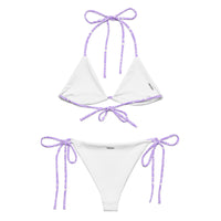 STRING BIKINI SET ECO - GARDEN PARTY LILAC