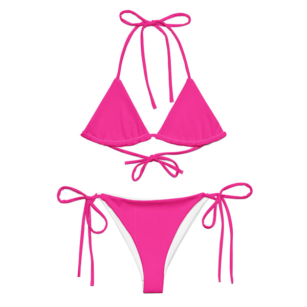  Flowa Powa Ladder Top Bikini Set for Tween and Teen Girls Pink  : Clothing, Shoes & Jewelry