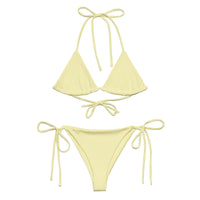 STRING BIKINI SET ECO - PINKCOLADA BUTTER YELLOW