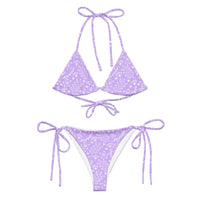 STRING BIKINI SET ECO - GARDEN PARTY LILAC