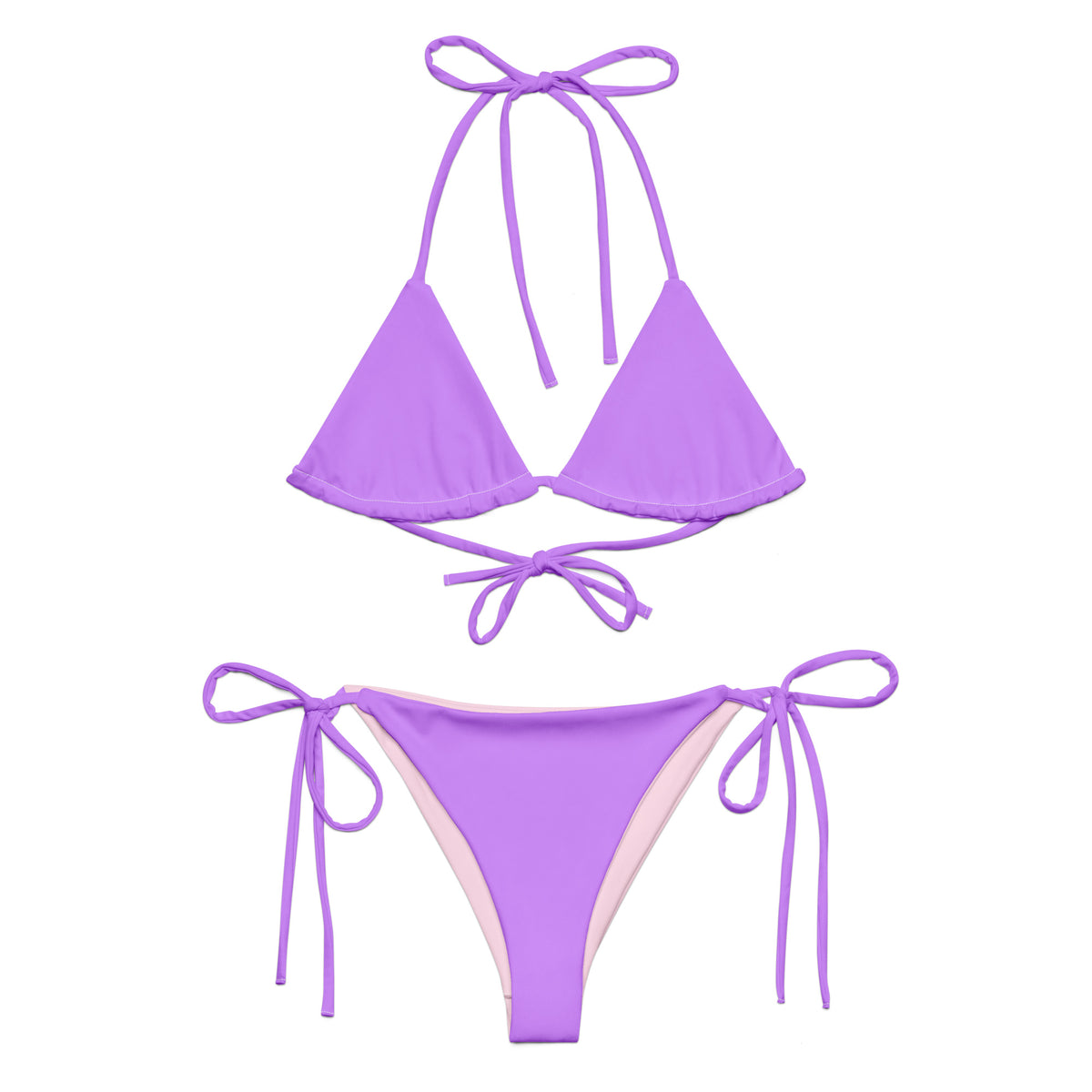 STRING BIKINI SET ECO - CANDY PURPLE