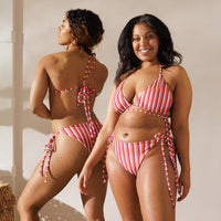 STRING BIKINI SET ECO - SUNSET STRIPES