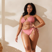 STRING BIKINI SET ECO - SUNSET STRIPES