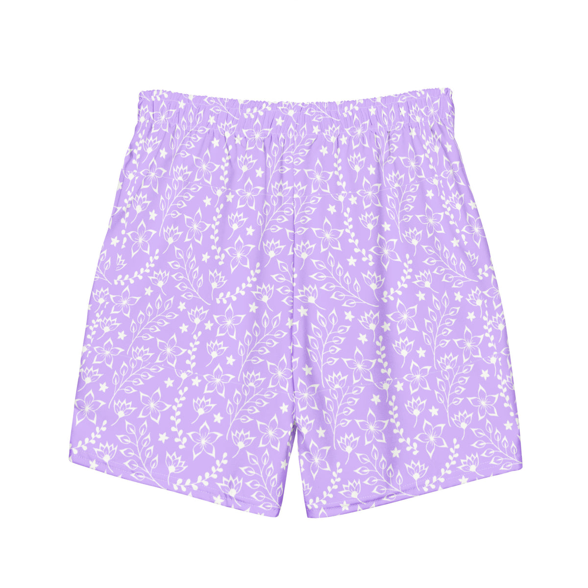 ECO MEN'S SWIM SHORTS | GARDEN PARTY LILAC