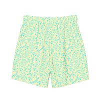 ECO MEN'S SWIM SHORTS | GARDEN PARTY SKY BLUE FLORALS