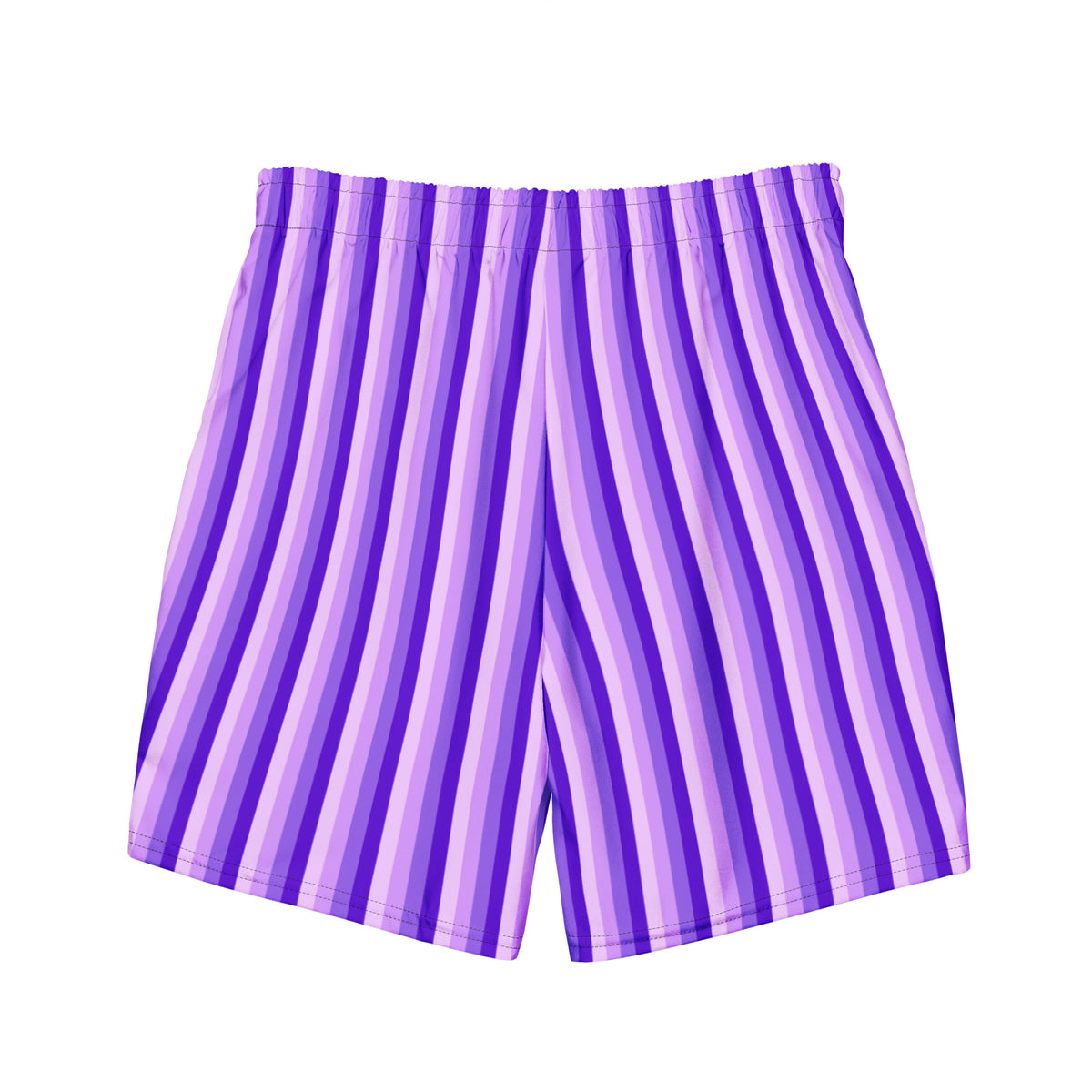 ECO MEN'S SWIM SHORTS - PURPLE STRIPES