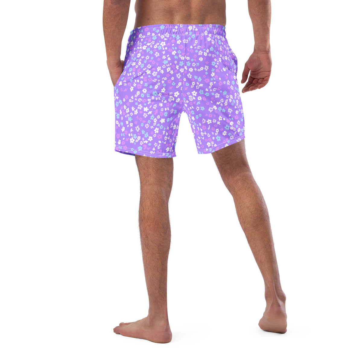 ECO MEN'S SWIM SHORTS  - PURPLE COLADA ECO