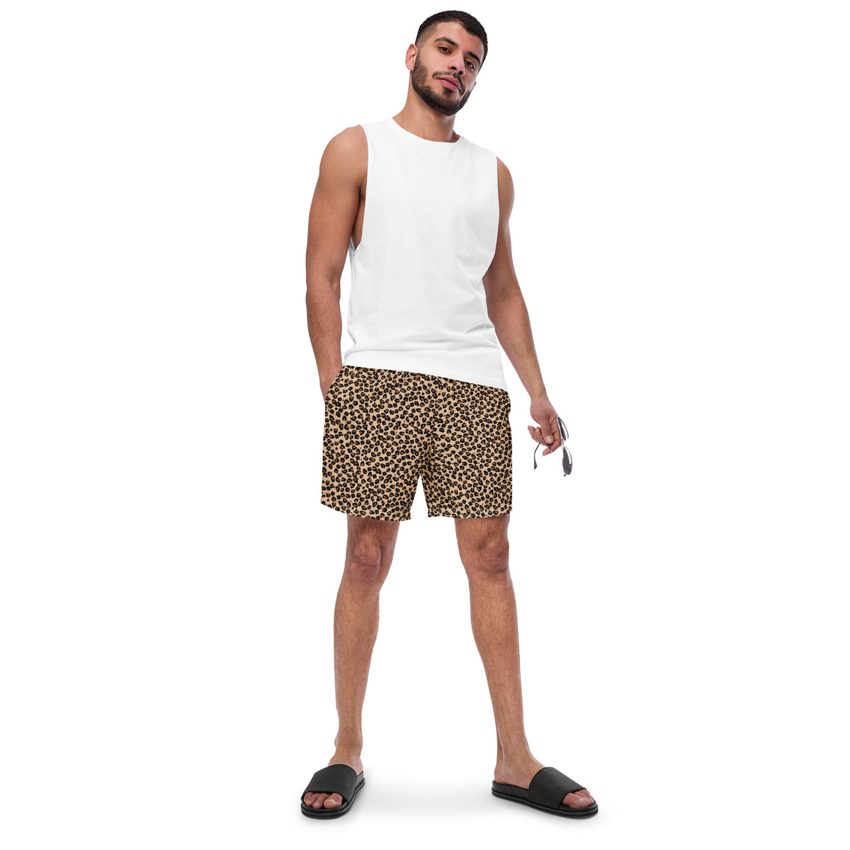 ECO MEN'S SWIM SHORTS | LEOPARD