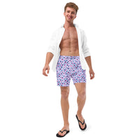 ECO MEN'S SWIM SHORTS | LILAC GARDEN