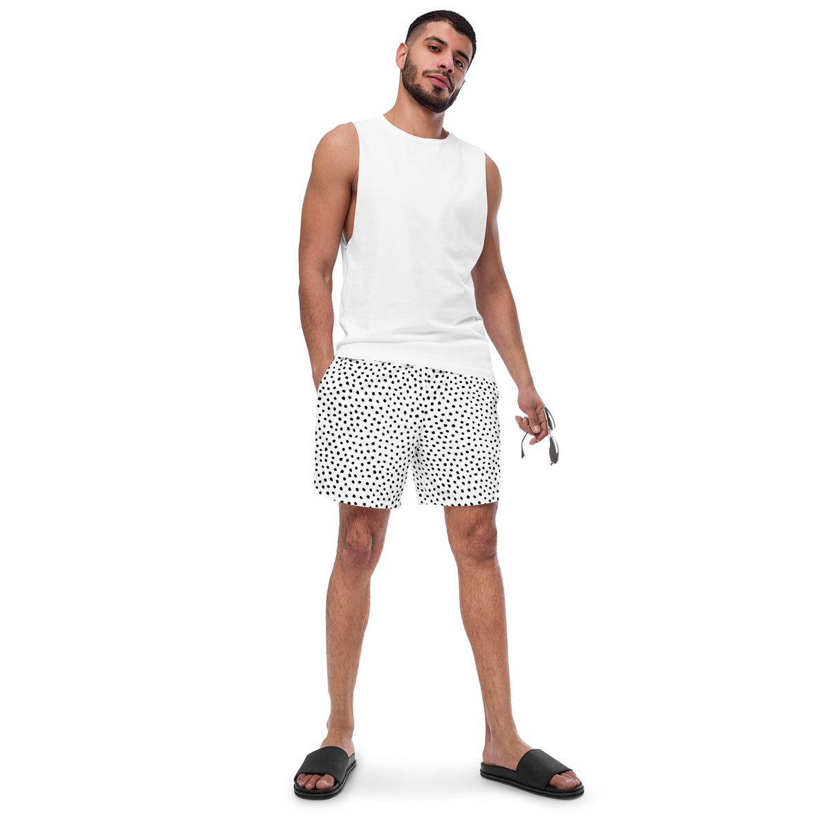 ECO MEN'S SWIM SHORTS | ECO BELO TOCHKI