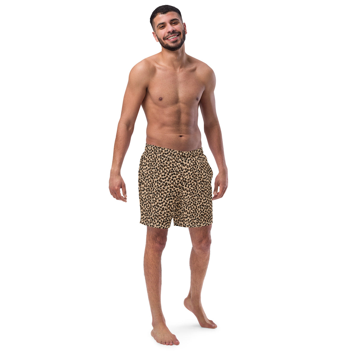 ECO MEN'S SWIM SHORTS | LEOPARD