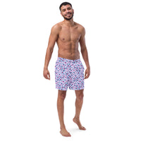 ECO MEN'S SWIM SHORTS | LILAC GARDEN