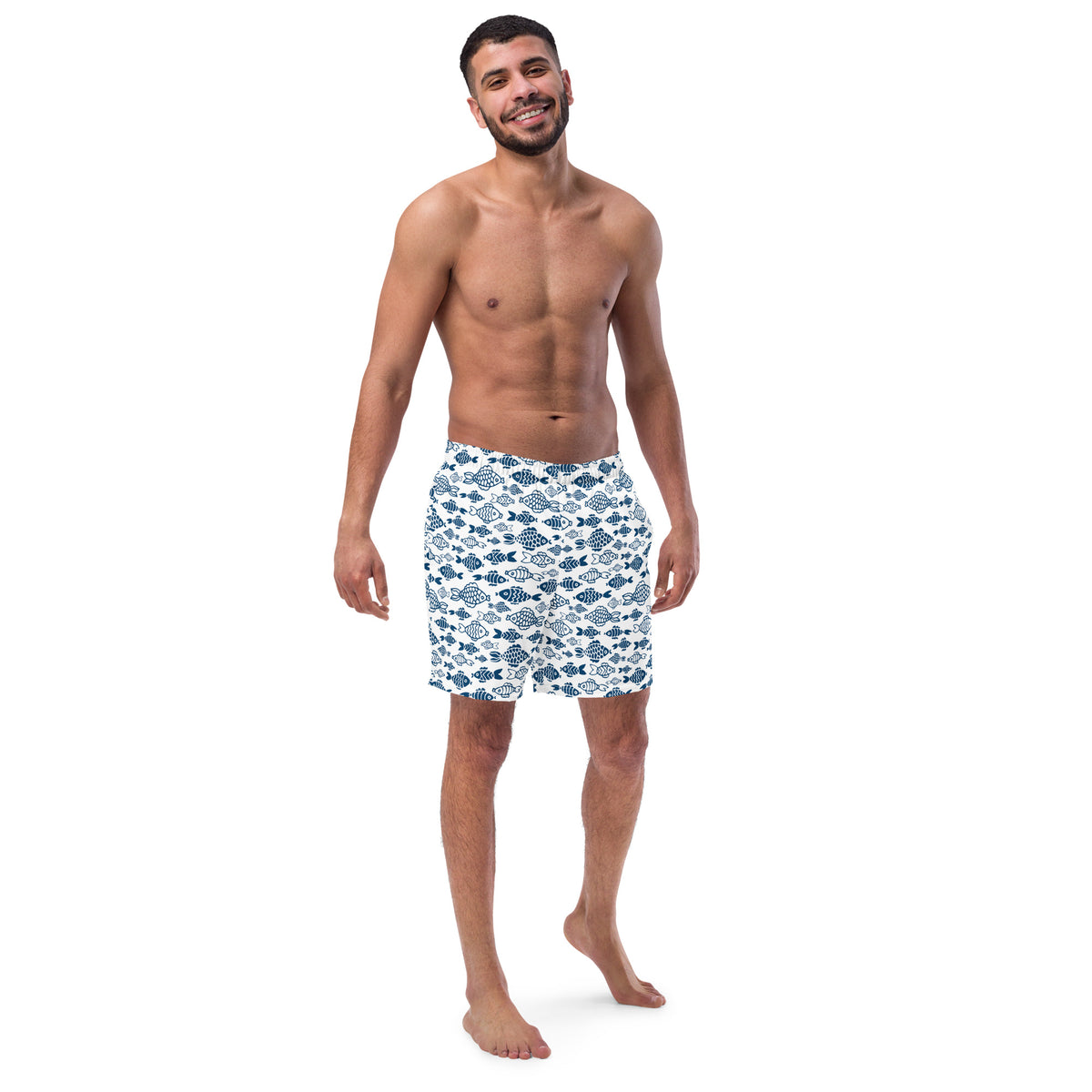 ECO MEN'S SWIM SHORTS - GONE FISHING