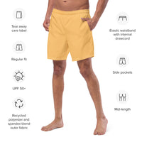 ECO MEN'S SWIM SHORTS | PEACH