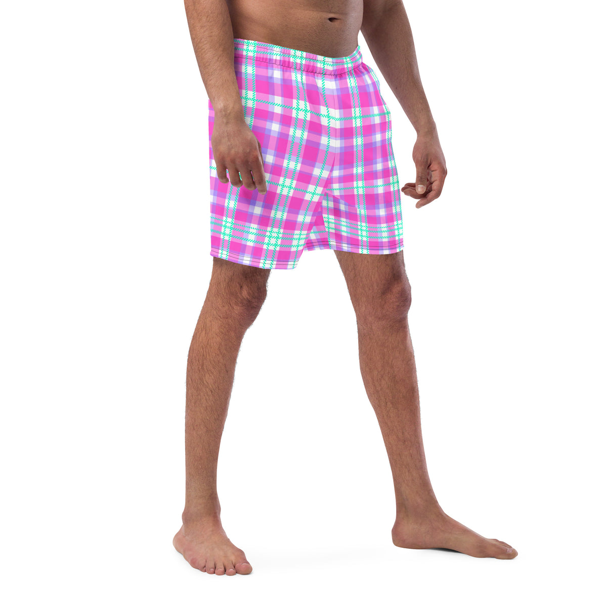 ECO MEN'S SWIM SHORTS - RETROCHECKI