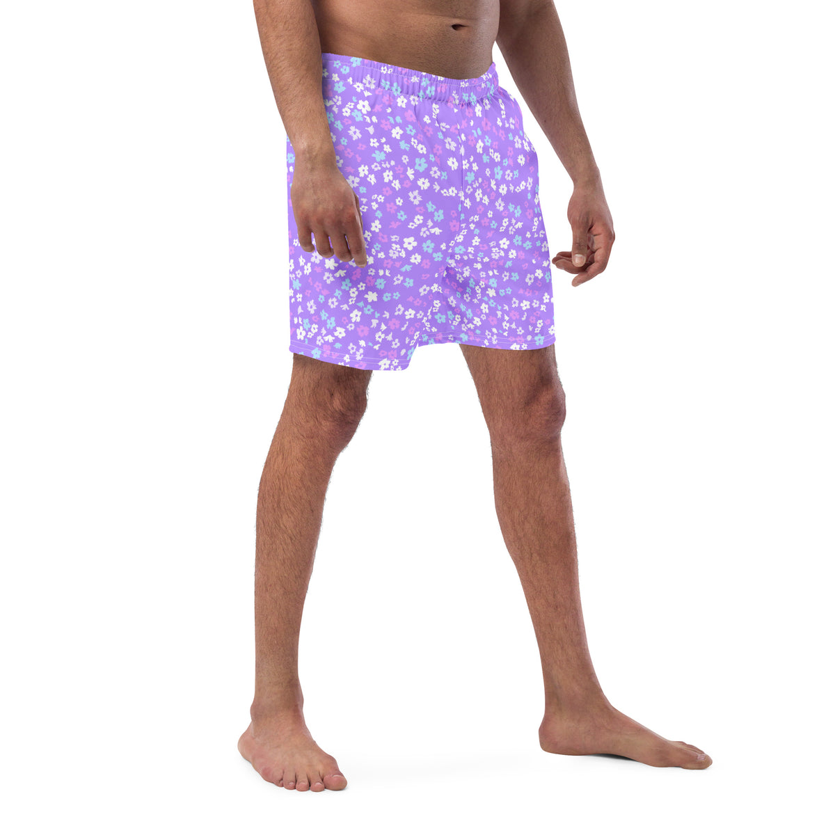 ECO MEN'S SWIM SHORTS  - PURPLE COLADA ECO