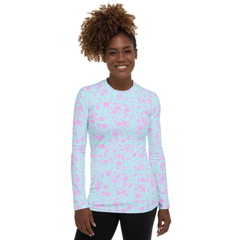 RASH GUARD ECO - OHRID BLOOM ECO – PINKCOLADA