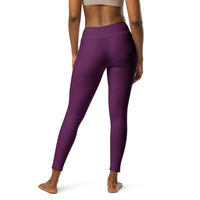 YOGI LEGGINGS - TYRI PURPLE