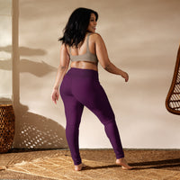 YOGI LEGGINGS - TYRI PURPLE