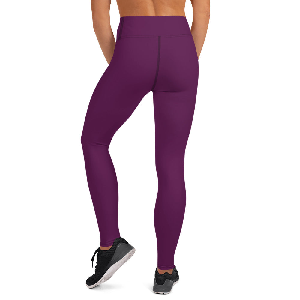 YOGI LEGGINGS - TYRI PURPLE