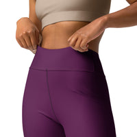 YOGI LEGGINGS - TYRI PURPLE