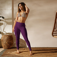 YOGI LEGGINGS - TYRI PURPLE