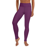 YOGI LEGGINGS - TYRI PURPLE