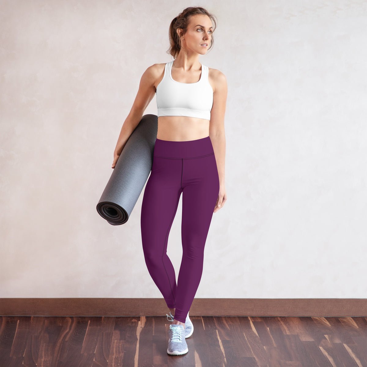 YOGI LEGGINGS - TYRI PURPLE