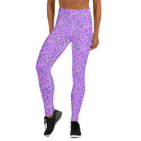 YOGI LEGGINGS - DITSY PURPLES