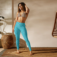 YOGI LEGGINGS - DITSY BLUES