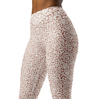 YOGI LEGGINGS - CHOC FLORALS