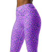 YOGI LEGGINGS - DITSY PURPLES