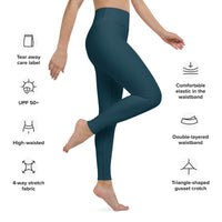 YOGI LEGGINGS - TEAL