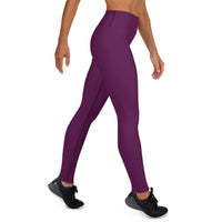 YOGI LEGGINGS - TYRI PURPLE