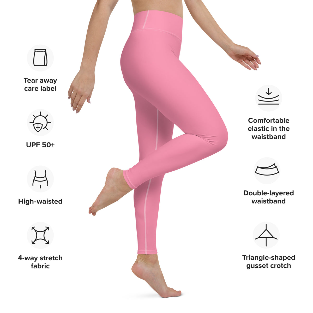 YOGI LEGGINGS - TIKANA PINK