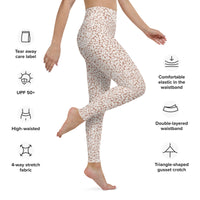 YOGI LEGGINGS - CHOC FLORALS