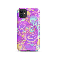 Snap case for iPhone® PURPLE DELICA