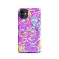 Snap case for iPhone® PURPLE DELICA