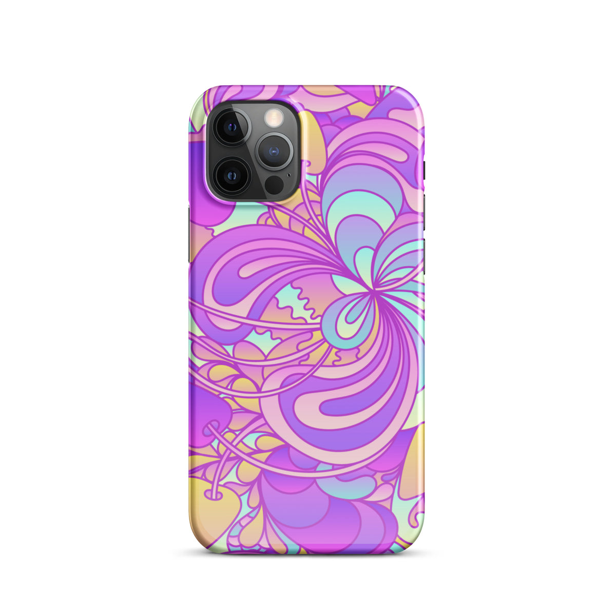 Snap case for iPhone® PURPLE DELICA