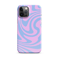 Snap case for iPhone® PINK SWIRL