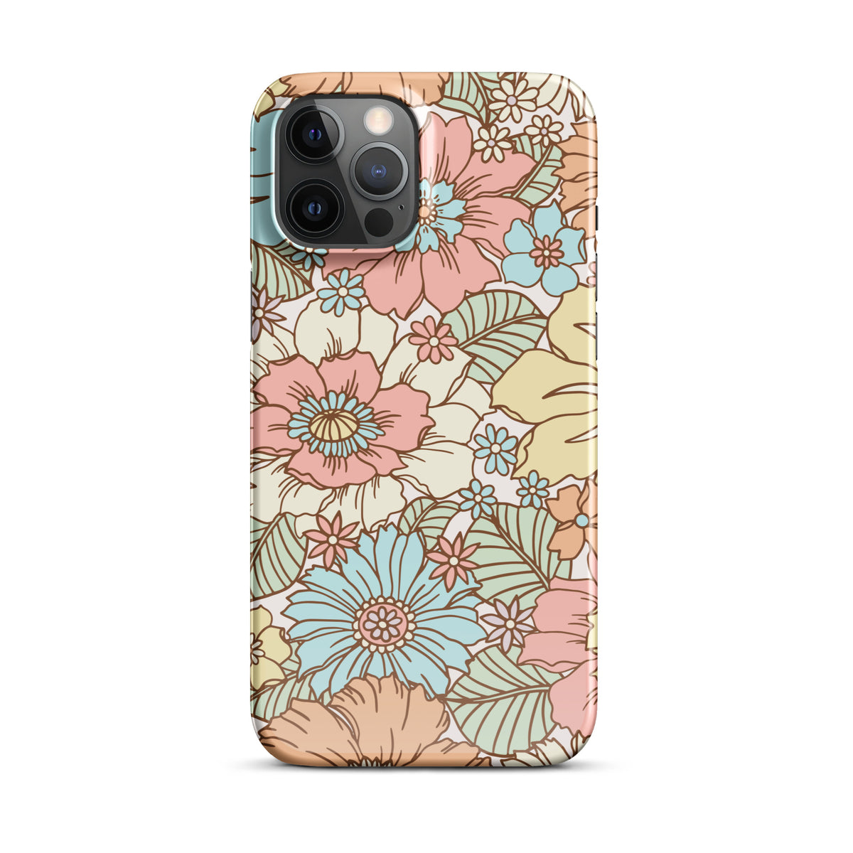 Snap case for iPhone® SUNSET GARDEN