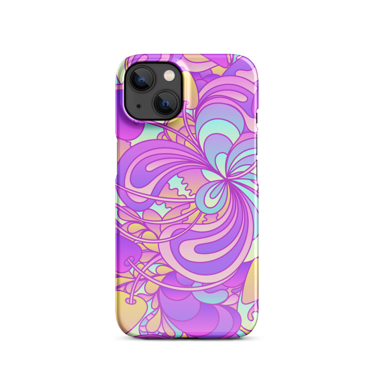 Snap case for iPhone® PURPLE DELICA