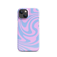 Snap case for iPhone® PINK SWIRL