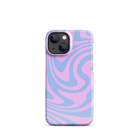 Snap case for iPhone® PINK SWIRL