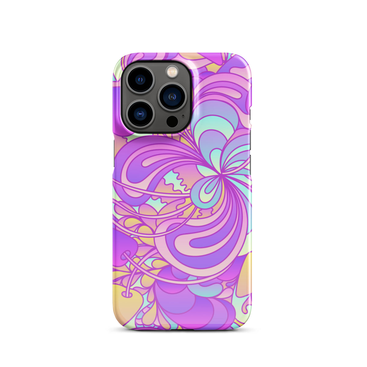 Snap case for iPhone® PURPLE DELICA