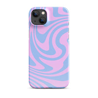 Snap case for iPhone® PINK SWIRL