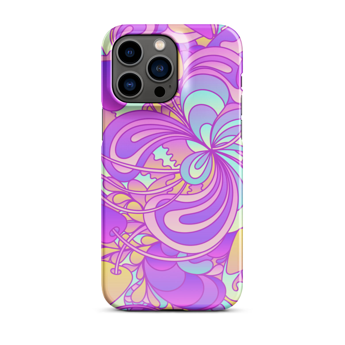 Snap case for iPhone® PURPLE DELICA