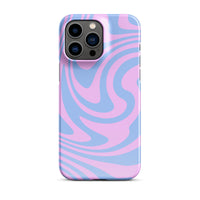 Snap case for iPhone® PINK SWIRL