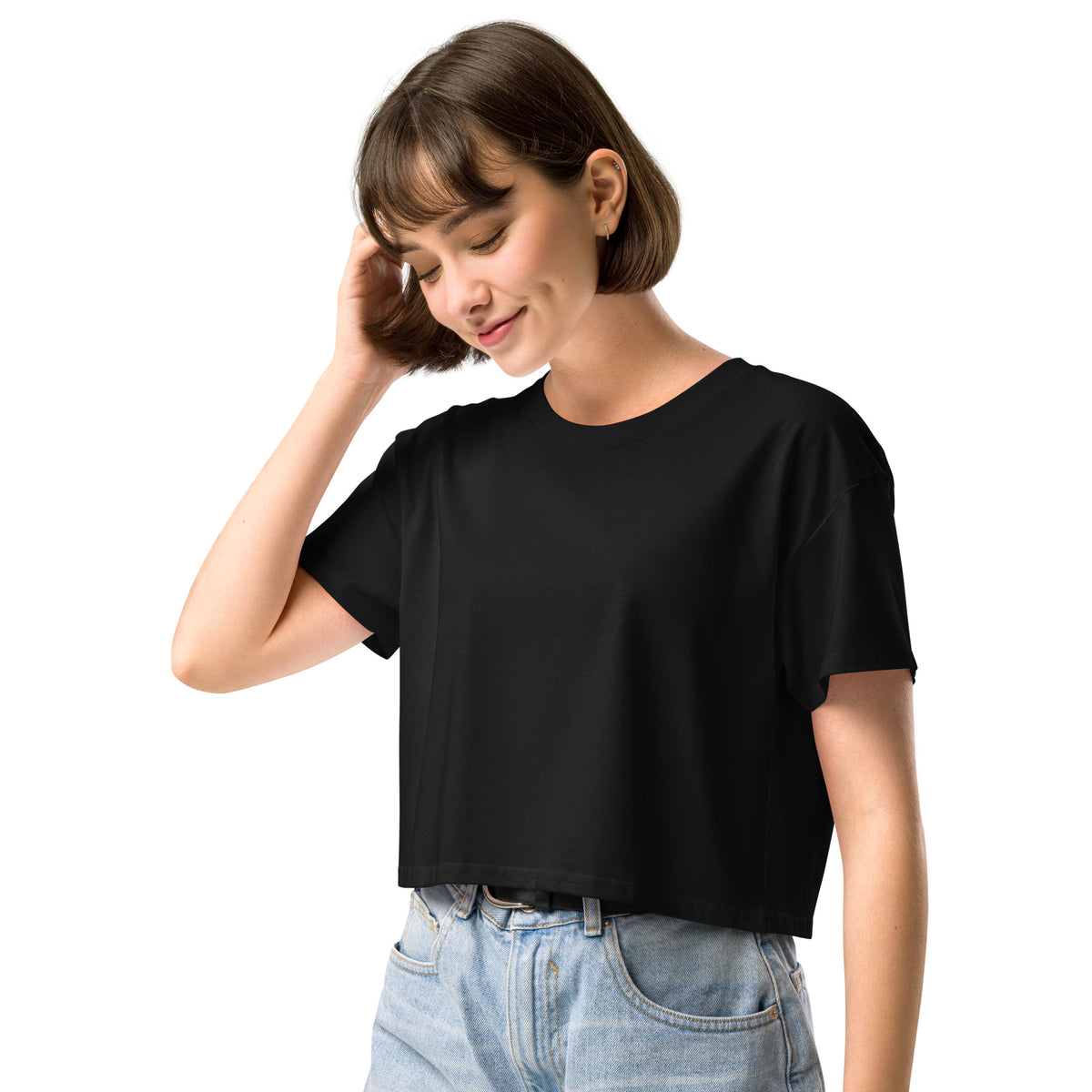 LADA CROP TOP - BLACK